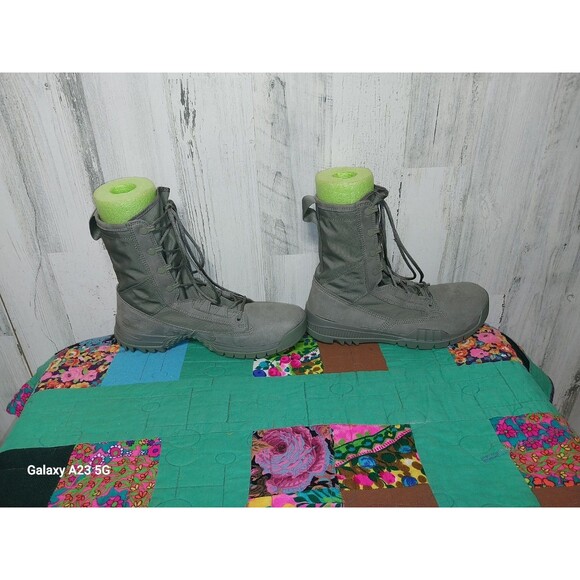 Nike SFB Field Boots Size 9 Men's Sage Green 8" Suede Combat Tactical 631371-222 - Picture 6 of 8